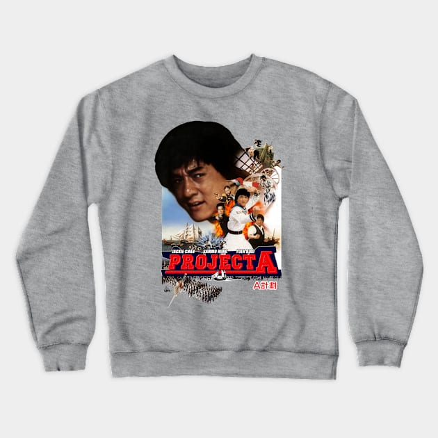 Jackie Chan: PROJECT A (Ships and Troops) Crewneck Sweatshirt by HKCinema